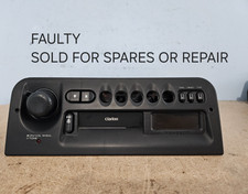 PEUGEOT 106 GTI RALLYE CLARION PU-9971A CAR RADIO STEREO CASSETTE PLAYER  FAULTY