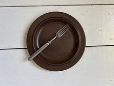 ARABIA finland ruska salad plate vintage