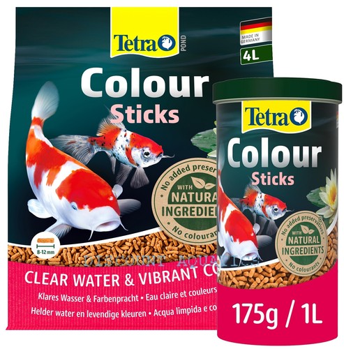 Tetra pond fish - food, colour