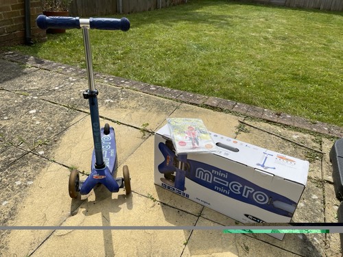 Micro mini deluxe scooter blue - micro,