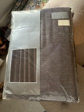 Ashley Wilde Pair of Grey Curtains Madison Pencil Pleat 65 x 54" NEW