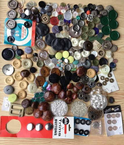 Vintage job lot - lot, buttons