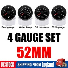 4 Gauge Set 52mm Fuel Level