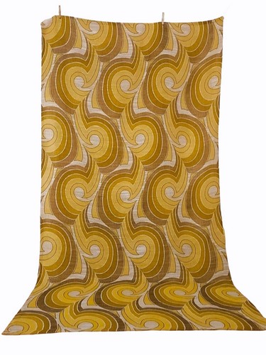 Vintage fabric curtain - 1,
