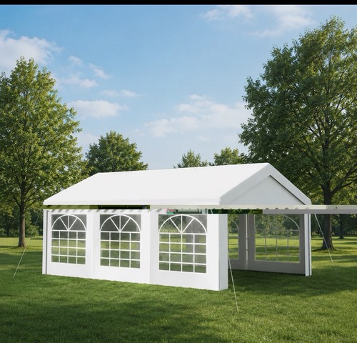White party wedding marquee - white, party/wedding
