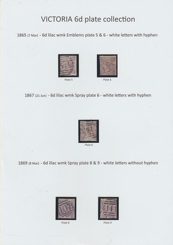 1865 6d lilac plate - gb,