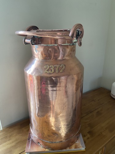 Milk churn copper - copper,