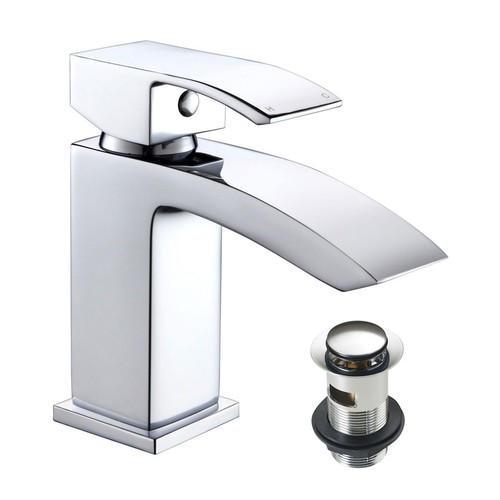 Bathroom square waterfall - bathroom,