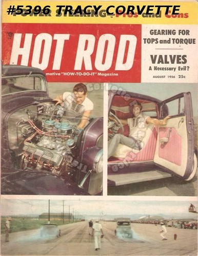 August 1956 hot - hot, rod