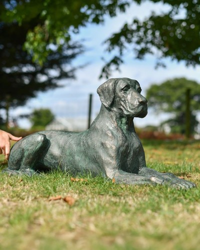Great dane dog sculpture - dane,