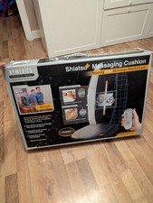 HoMedics Shiatsu Plus Massaging Cushion - Upper And Lower Back - Boxed
