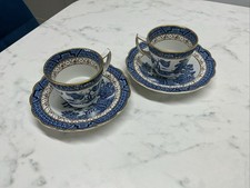 2 x Vintage Booths Porcelain