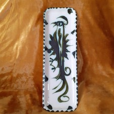 Vintage 1970s Celtic Newlyn Folk Dish Phoenix Bill & Maggie Fisher 29 cm x 10 cm