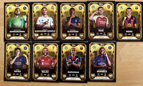 Match attax 2025 100 club - attax,