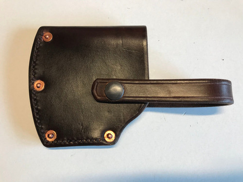 Hand made leather sheath - made,