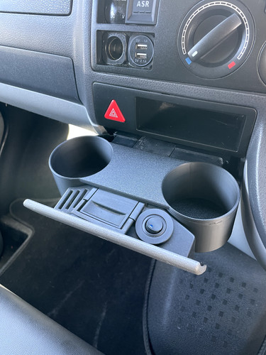 Double cup holder - vw,