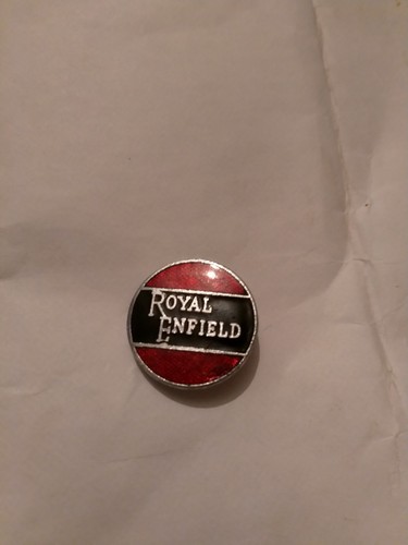 Royal enfield enamel pin - enfield,