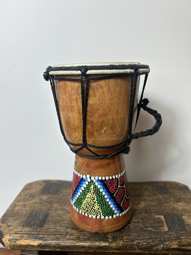 Small vintage djembe drum - djembe,