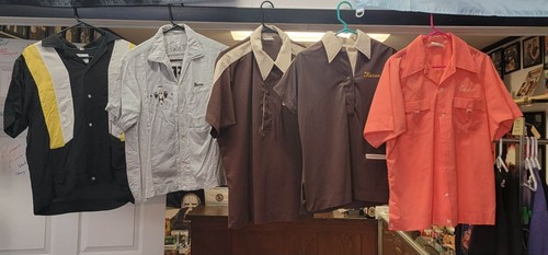Vintage bowling shirts king - vintage,