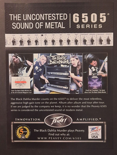 The black dahlia murder peavey - the,