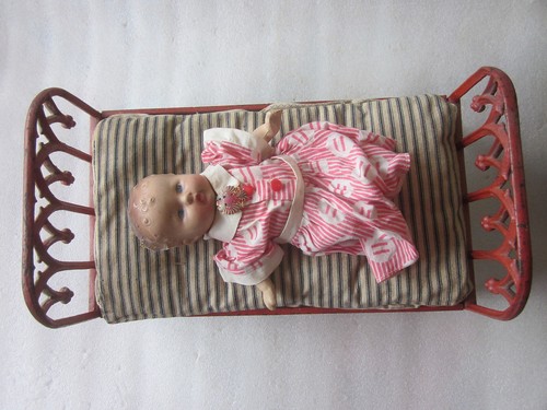 Victorian era cast iron doll - victorian,