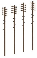 452 Ratio OO/HO Telegraph Poles