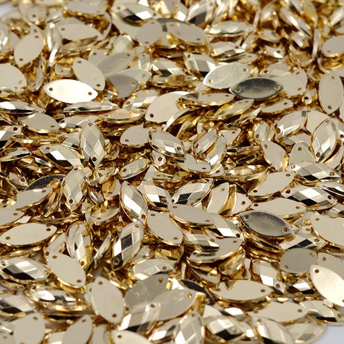 Gold sewing acrylic - x,