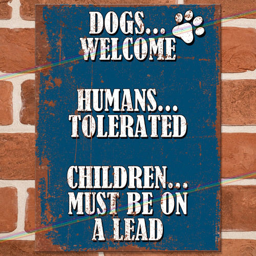 Dogs welcome funny - welcome,