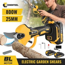 Upgraded 21V Electric Pruning Shears Cordless Garden Secateurs Pruning Scissors