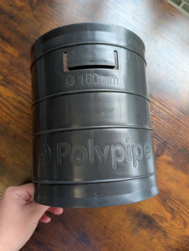 Polypipe 160mm drainage pipe - polypipe,