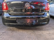 VW POLO 6R 2012 REAR BUMPER IN BLACK