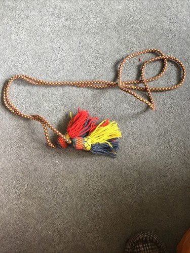 British army bugle - bugle, tassle