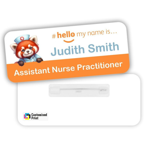 Hello name badge student - name, is