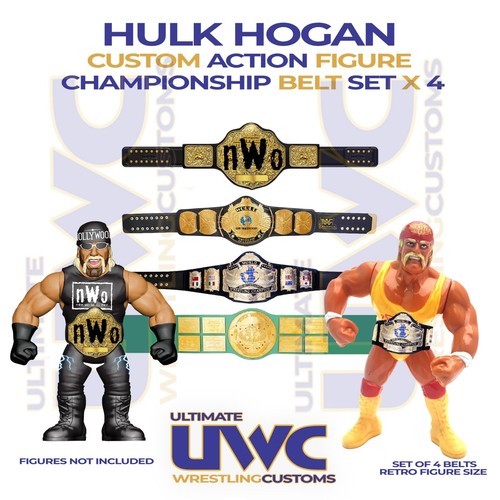 Hulk hogan figure belt - belt, 4