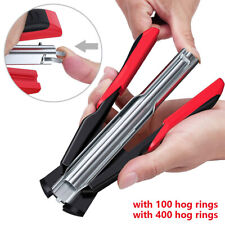 Hog Ring Pliers Heavy Duty Automatic Manual Feed For C Ring Staples Upholstery