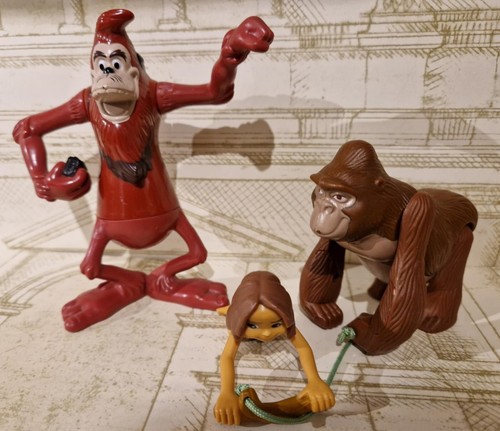 Mcdonalds jungle book toys - book,