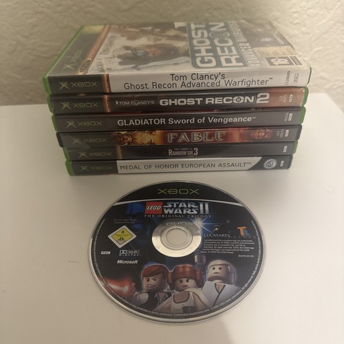 Xbox original game bundle - game, x7