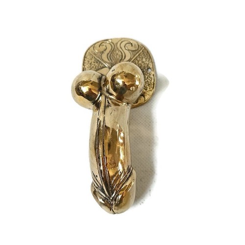 Brass door knocker 2 - door,