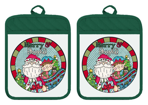 Pot holders oven mitts - pot,