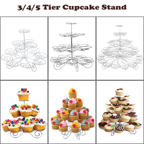 Cupcake holder stand metal - holder,