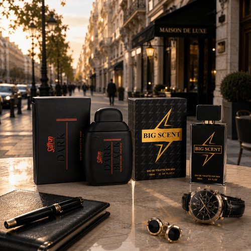 Dark black big scent edt - &,