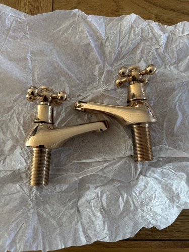 Heritage crosshead bath taps - bath,
