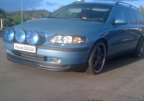 Front bumper spoiler for volvo - bumper,