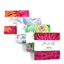 Kaffe Fassett Vineyard, Lake, Meadow, Rainbow Charm Pack