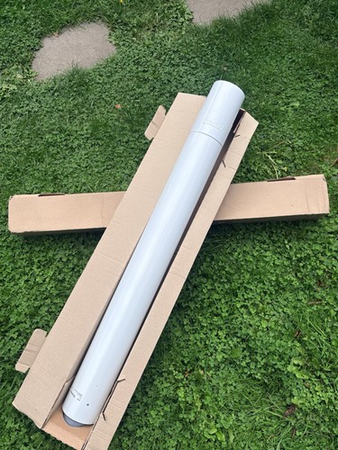 Vaillant white flue extension - flue,