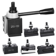 Quick Change Tool Post Set 6 Pcs Lathe Tool Holders for 6"-12" Mini Lathe