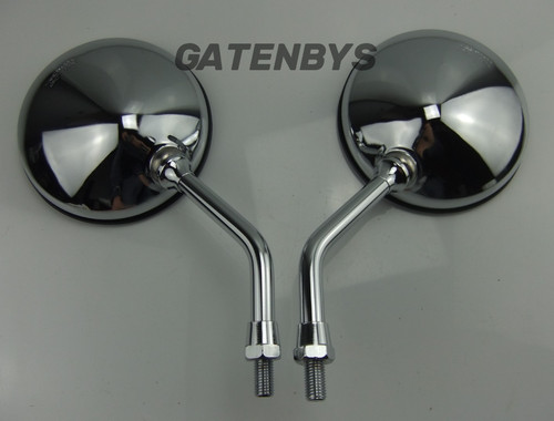 Chrome mirrors for honda - chrome,