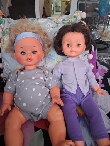 Two vintage dolls furga - vintage, /