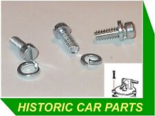 MORRIS MINI MINOR Mk 1 848cc 1959-66 3 x H2 SU Carb 1¼” Float Lid SCREWS Washers