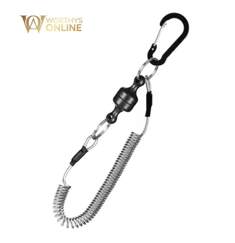 Black fly fishing - black, magnetic